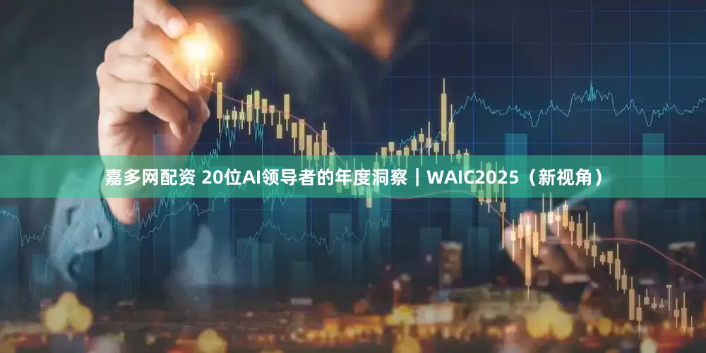 嘉多网配资 20位AI领导者的年度洞察｜WAIC2025（新视角）