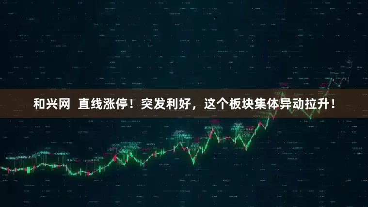 和兴网  直线涨停！突发利好，这个板块集体异动拉升！
